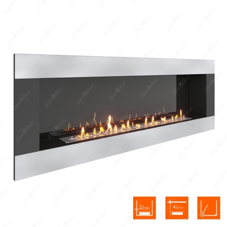 Биокамин SteelHeat GRAND-H 1800 стемалит Биокамин SteelHeat GRAND-H 1800 стемалит по цене 77 400 руб.