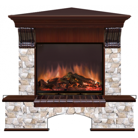 Бостон Арбат угловой (красное дерево)+Arte 23