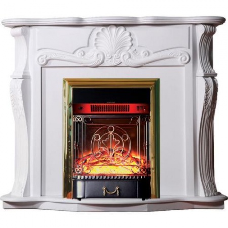 Грация (белый)+Majestic Brass Грация (белый)+Majestic Brass