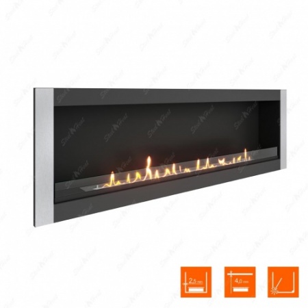 Биокамин SteelHeat ONE-V 1700 стекло Биокамин SteelHeat ONE-V 1700 стекло по цене 69 000 руб.