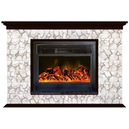 Пафос Карелия 28 (венге)+Newflame