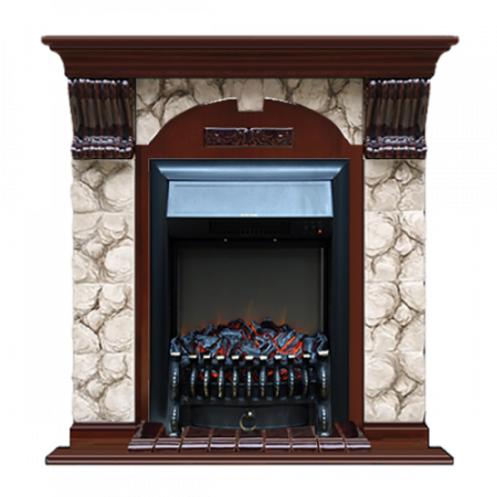 Арочный Карелия (красное дерево)+Fobos Black