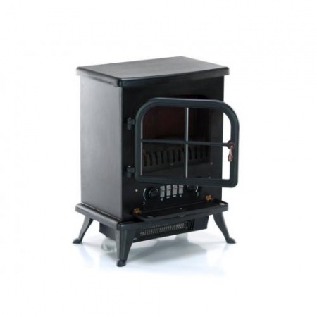 Электрокамин напольный Yorkshire (черный)