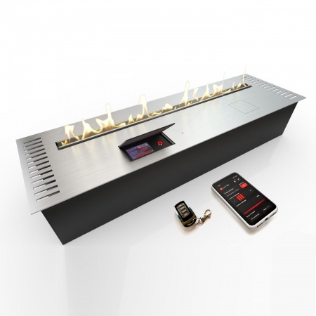 Автоматический биокамин ZeFire M 1000 шлифованный с ДУ Автоматический биокамин ZeFire M 1000 шлифованный с ДУ по цене 375 000 руб.